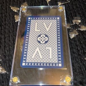 Super Rare Authentic Louis Vuitton Playing Card! Comes in Hard card case! 10/10
